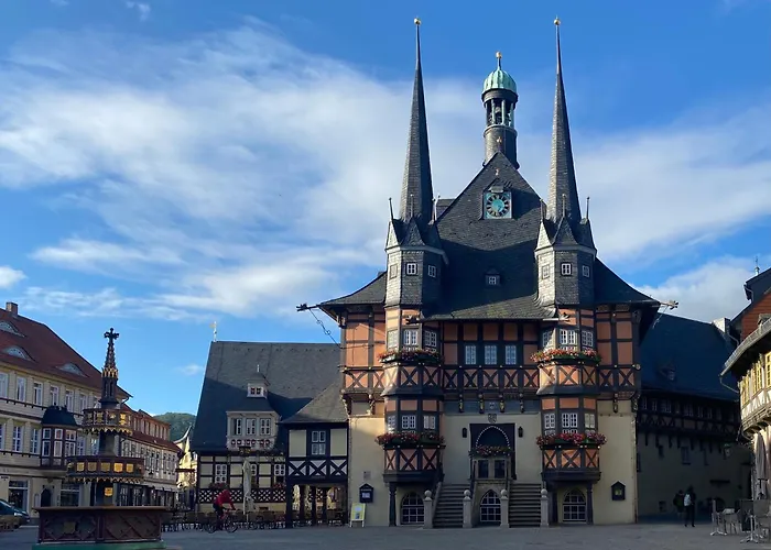 Harztraeume 1 - Gemuetliches Fuer Paare, Altstadtnah Mit Brockenbahnblick & Parkplatz - Self Check-in 아파트